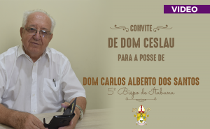 CONVITE PARA POSSE DE DOM CARLOS ALBERTO