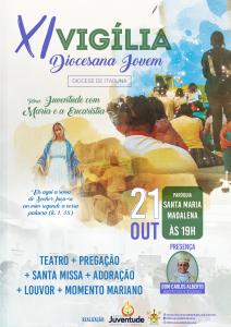 Vai acontecer a XI Vigília Diocesana Jovem em Itabuna