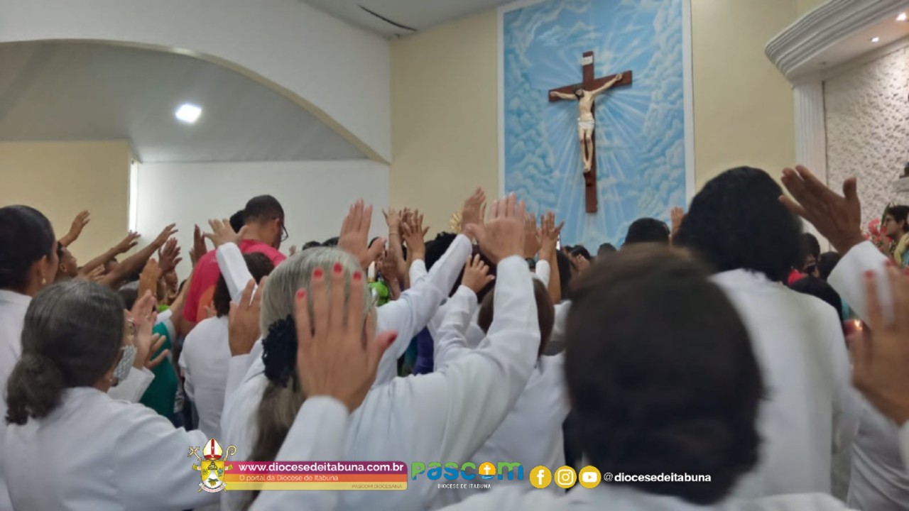 BUERAREMA – Paróquia Senhora Santana realiza o Cenáculo com Maria
