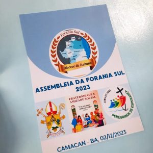 Forania sul realiza sua XXI ASSEMBLEIA na Paróquia São Sebastião em Camacã.