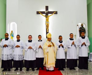 Rito de Recepção de Batina dos novos Seminaristas