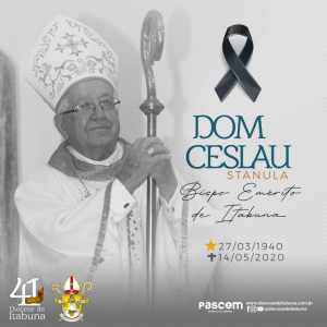 Nota de falecimento: Dom Czeslaw Stanula, bispo emérito de Itabuna